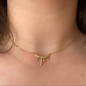 *NEW* 18K Gold Vermeil Drip Choker